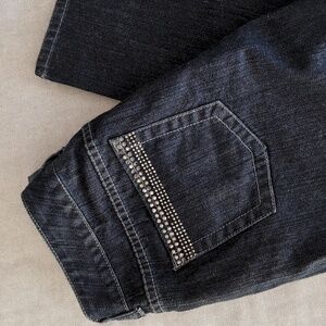 EUC Chico's Jeans with Studded Pockets (Size 3)